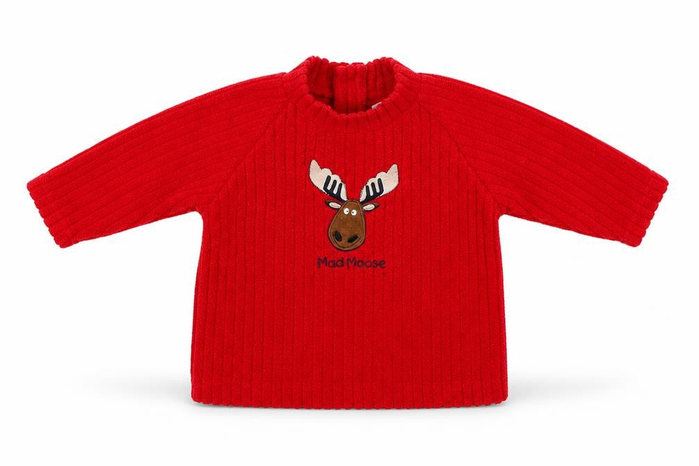 Mad Moose Baby Green  Fleece Pullover Jumper Size 0-3 Months