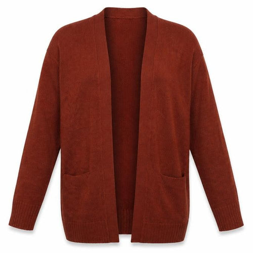Divided Womens Brown  Knit Cardigan Jumper Size S