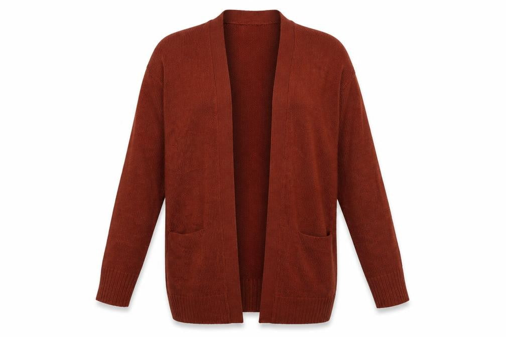 Divided Womens Brown  Knit Cardigan Jumper Size S