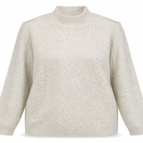George Womens Beige  Knit Pullover Jumper Size 18