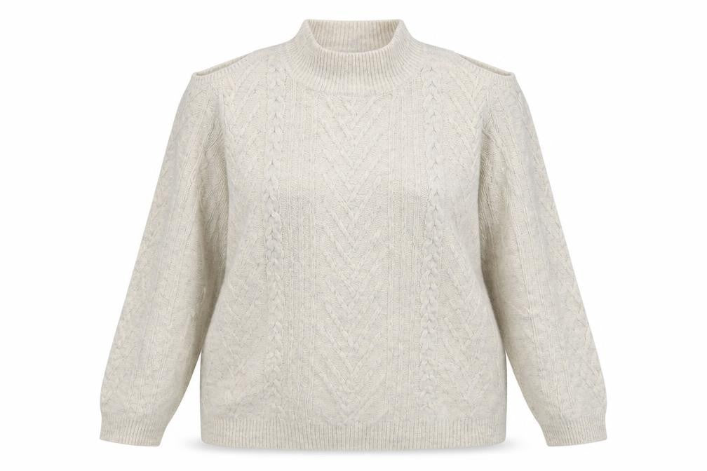 George Womens Beige  Knit Pullover Jumper Size 18