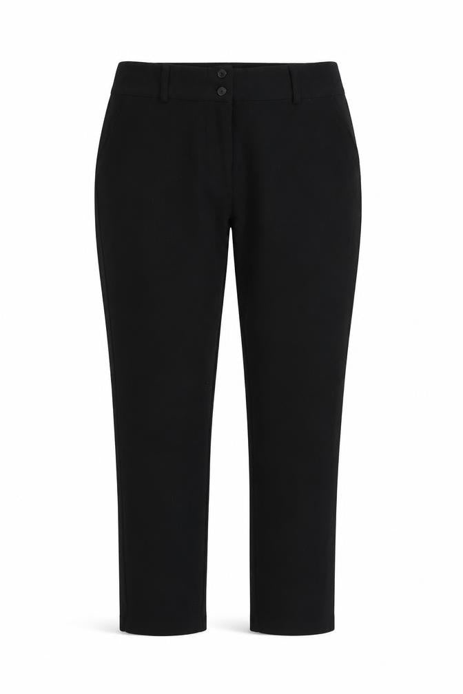 Eager Womens Black   Trousers  Size 10 L27 in