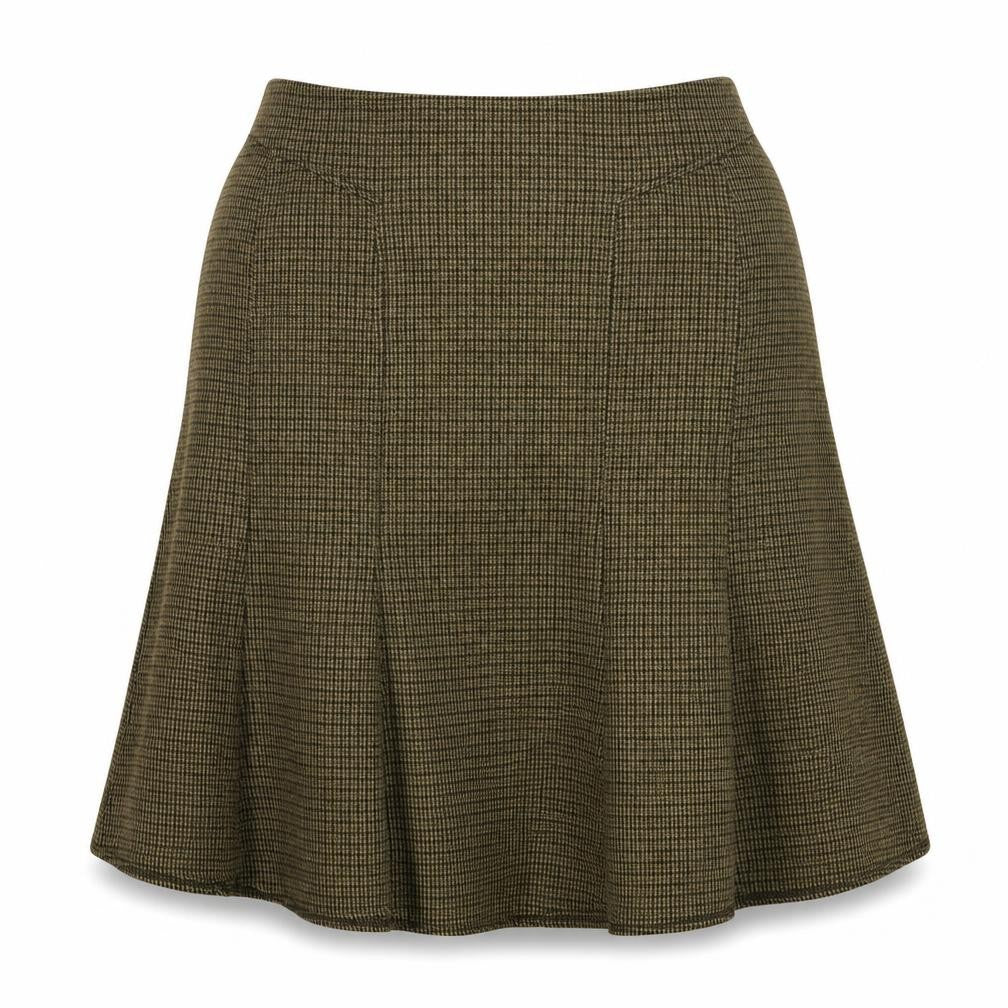 Cotton Traders Womens Beige   A-Line Skirt Size 36 in