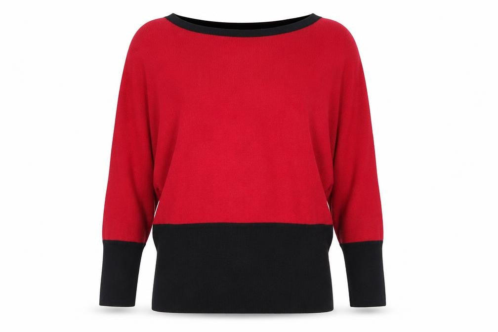 Marble Womens Red   Pullover Jumper Size 8