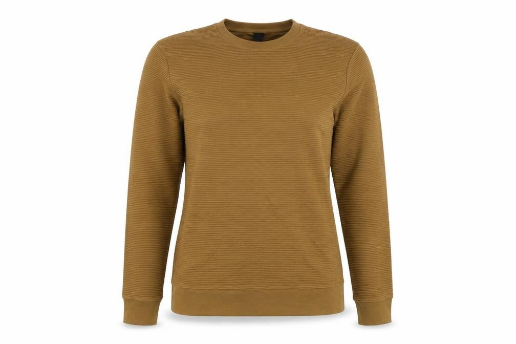 Front view of H&M women’s brown jumper, size M