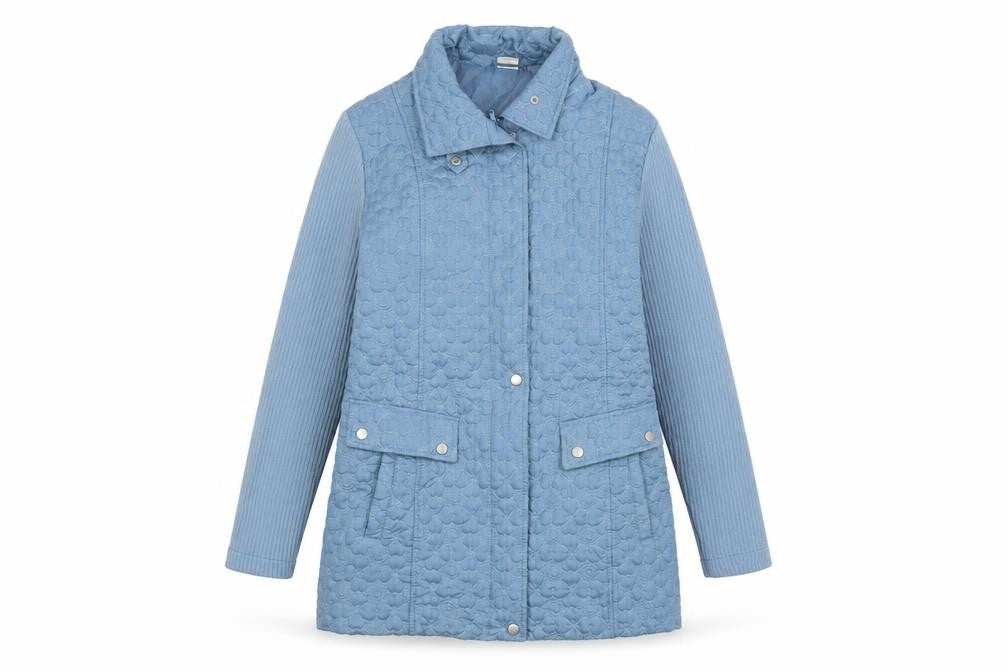 Gabriella Vicenza Womens Blue   Rain Coat Coat Size 14