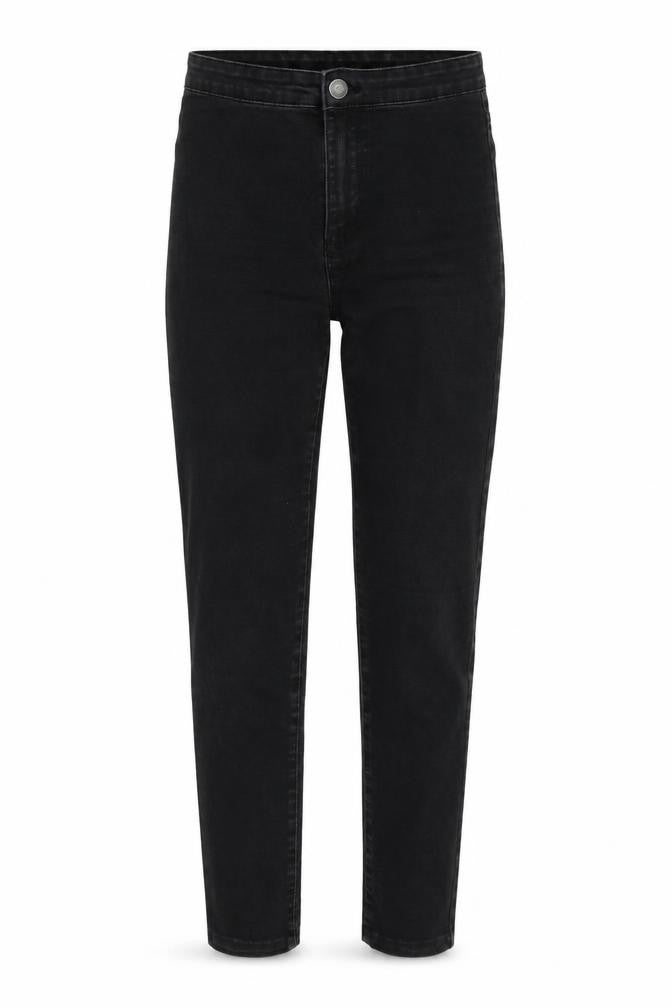 Denim&co Womens Black   Straight Jeans Size 8 L27 in