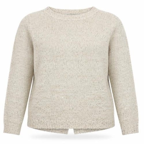 George Womens Ivory Houndstooth  Pullover Jumper Size 18