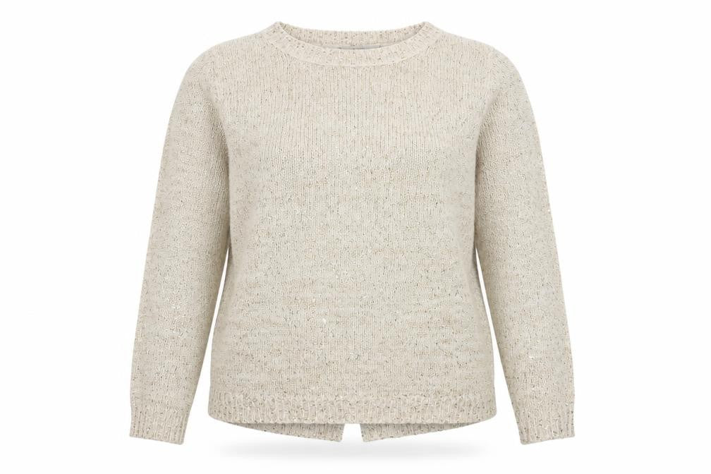 George Womens Ivory Houndstooth  Pullover Jumper Size 18