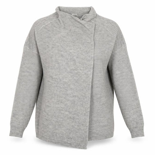 Noisy may Womens Grey   Cardigan Jumper Size L