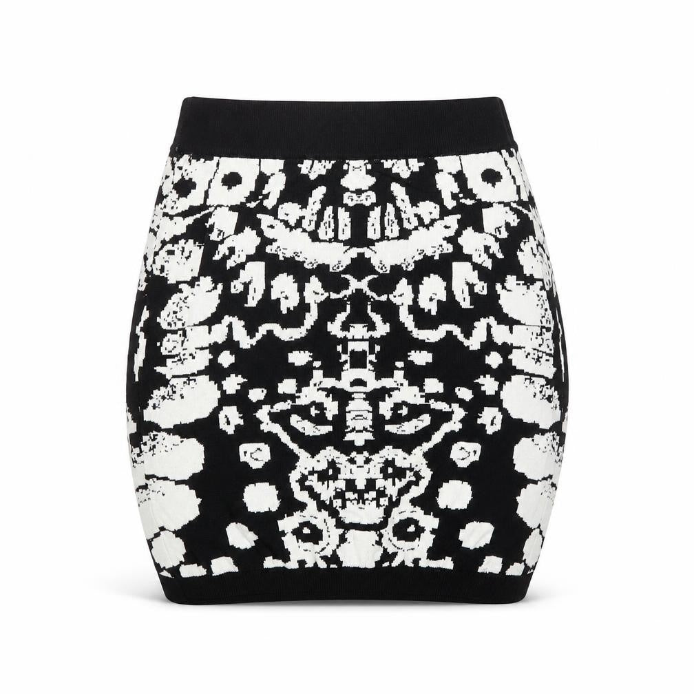 swede paris Womens Black   Bandage Skirt Size S