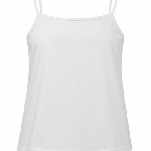 BASSINI Womens White   Camisole T-Shirt Size XL