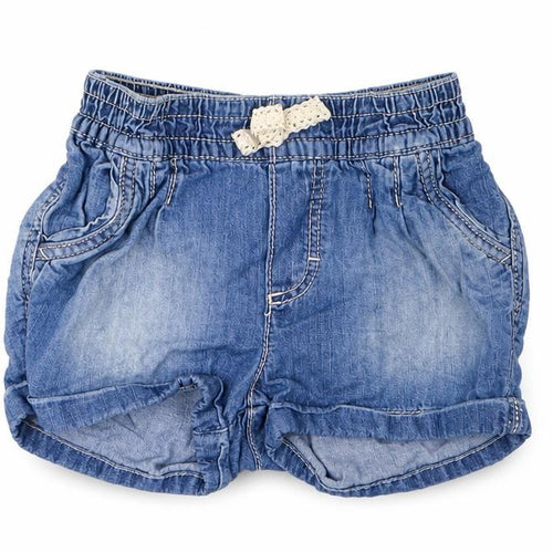 H&M Girls Blue   Cropped Jeans Size 12 Months