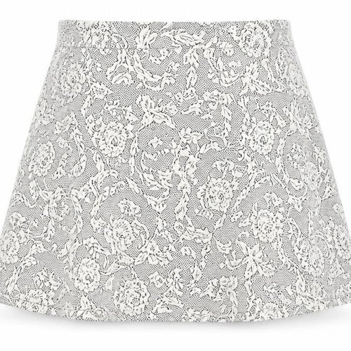 Miss Selfridge  Womens Ivory Floral  A-Line Skirt Size 8