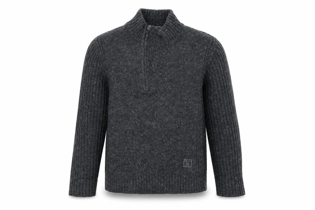 bnz Mens Grey   Pullover Jumper Size M