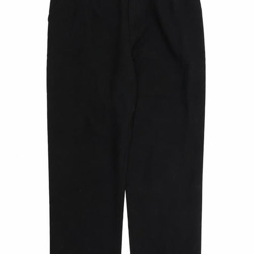 Very Boys Black  Rayon Dress Pants Trousers Size 13 Years