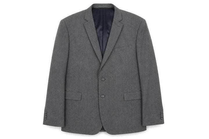 Cedarwood State Mens Grey Striped Jacket Suit Jacket Size XL