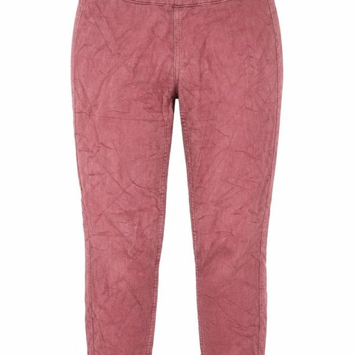 Pieces Womens Pink  Jersey Capri Leggings Size S L29 in