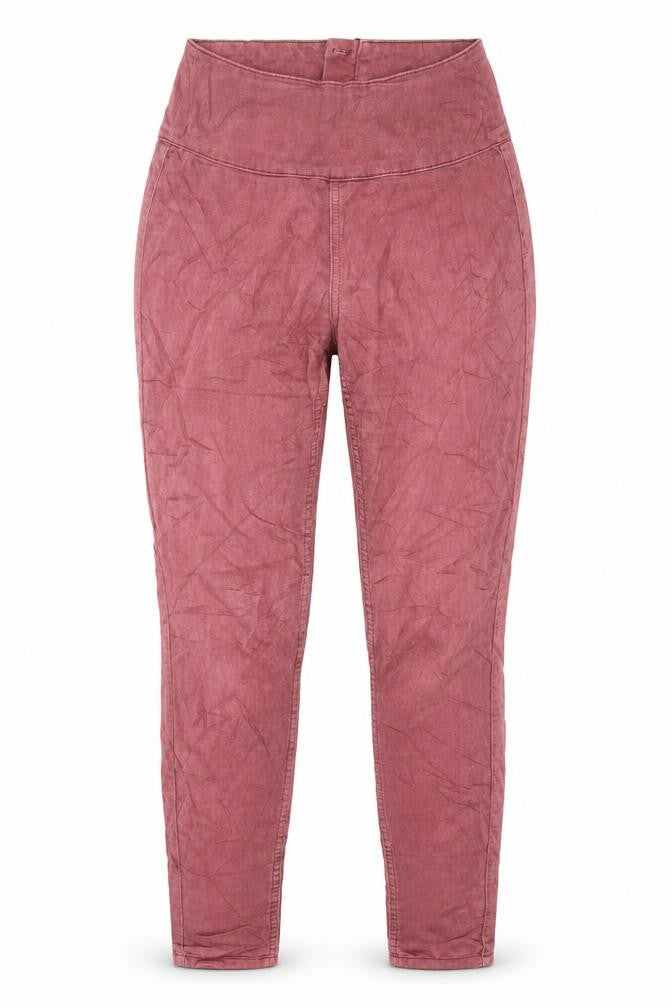Pieces Womens Pink  Jersey Capri Leggings Size S L29 in