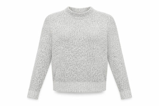 Front view of Divided women’s grey knit jumper, size S