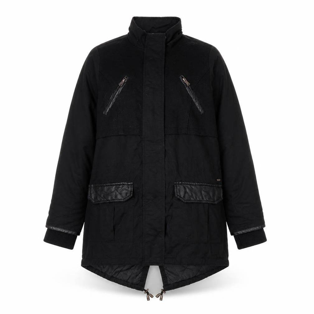 tiffosi Womens Black   Parka Coat Size XS