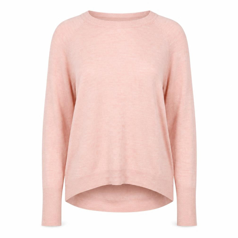 Front view of Primark women’s pink tunic jumper, size S