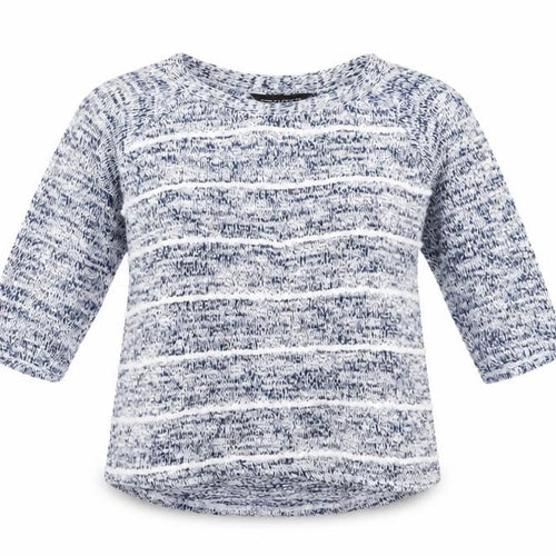 Dorothy Perkins Womens Blue Striped Knit Pullover Jumper Size 8