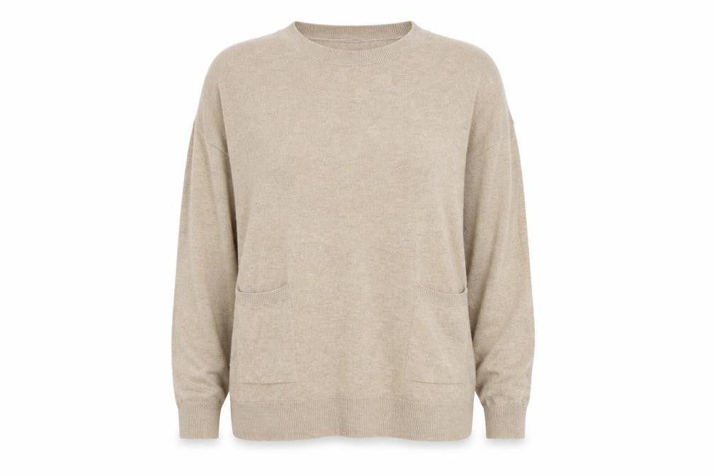 Gallery Womens Beige   Pullover Jumper Size XL