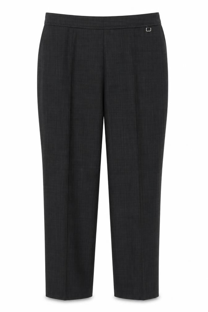 M&s Womens Black   Trousers  Size 12 L26 in