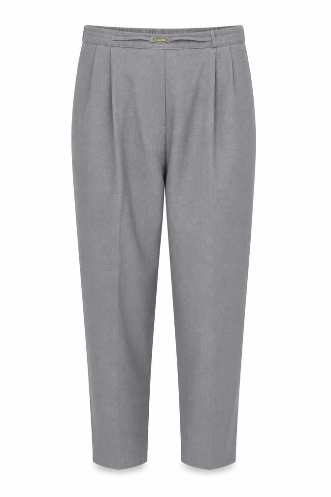 Design Essentials Womens Grey   Trousers  Size 18 L29 in - Stretch waistband