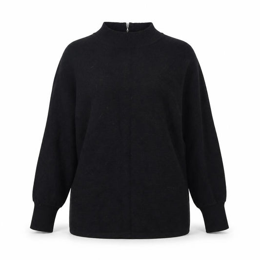 Front view of Primark women’s black basic t-shirt, size S, - ribbed