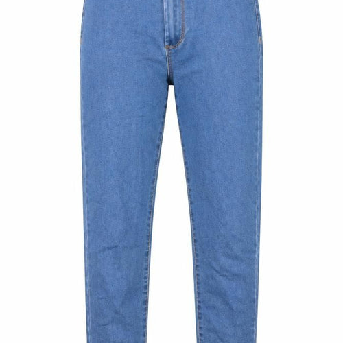 Denim Co. Womens Blue  Denim Straight Jeans Size 10 L24.5 in