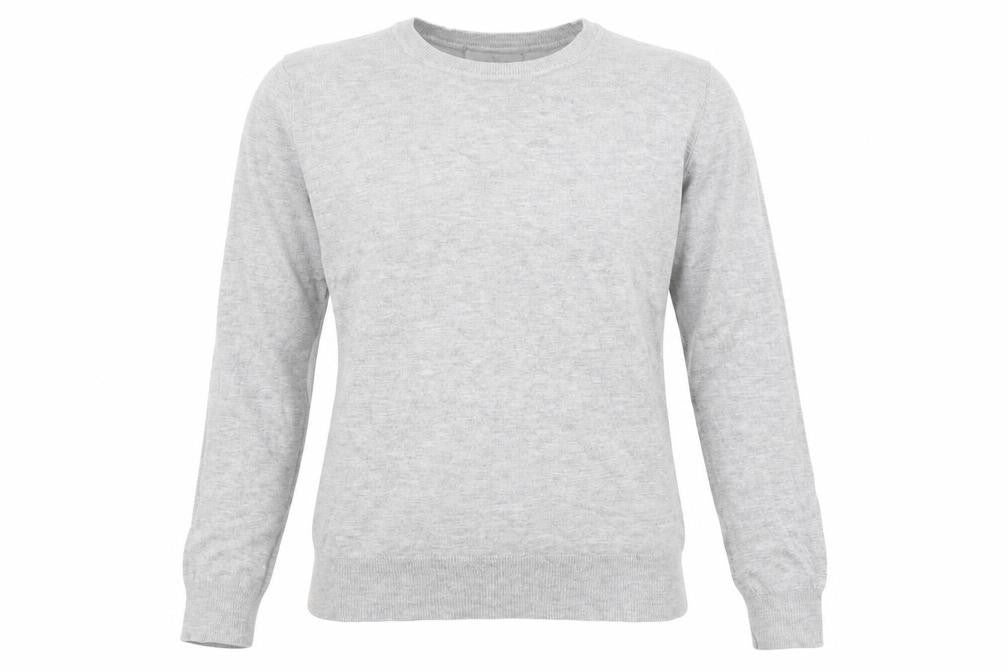 Front view of George women’s grey knit jumper, size UK 8