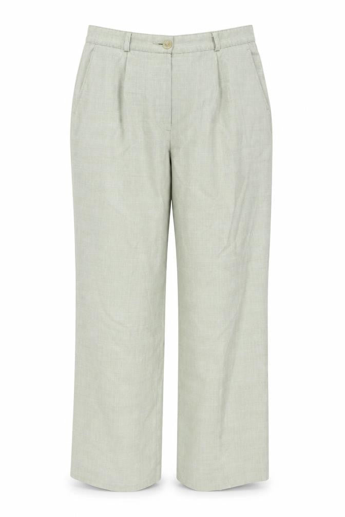 Blanchelle  Womens Green   Trousers  Size 14 L27 in