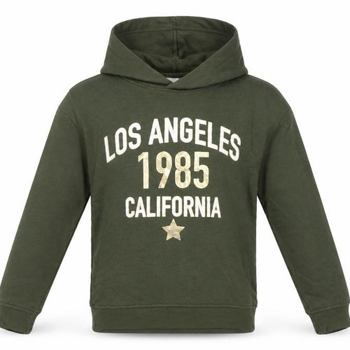 Primark  Girls Green   Pullover Hoodie Size 9-10 Years