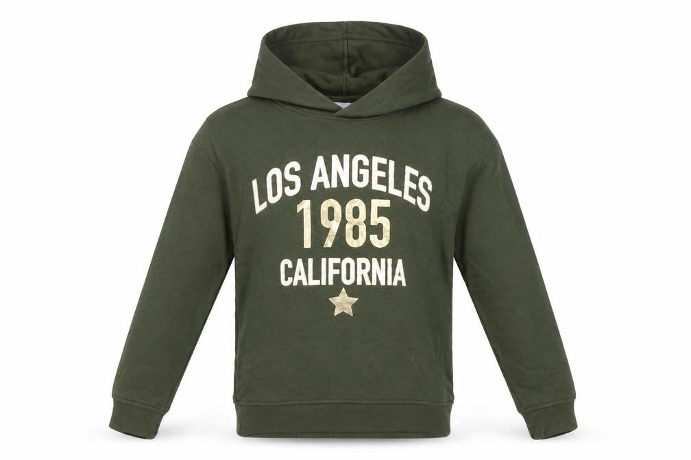 Primark  Girls Green   Pullover Hoodie Size 9-10 Years