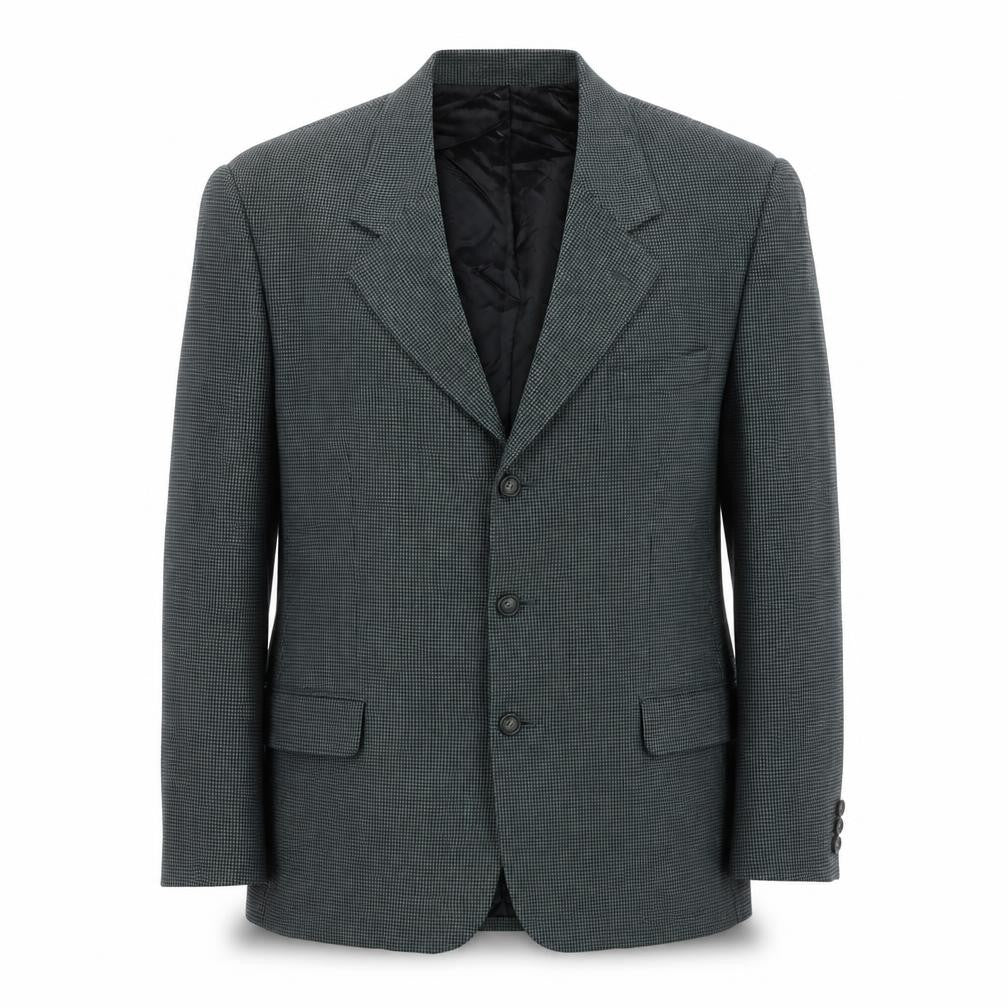 Debenhams & Freebody Mens Green Check  Jacket Suit Jacket Size 42