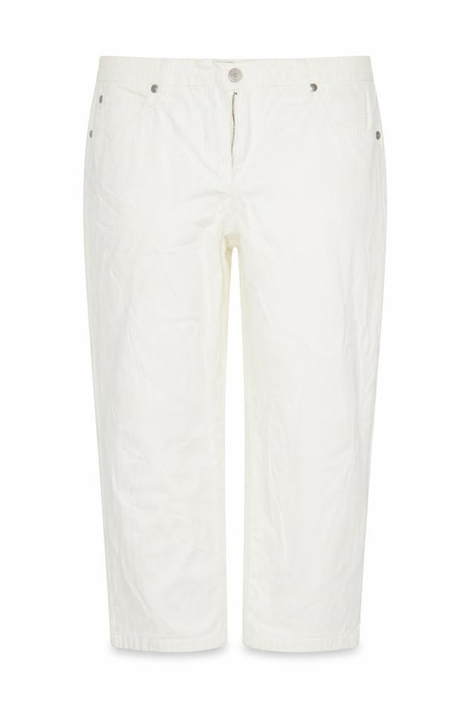 Bpc Womens White   Trousers  Size 12 L23 in