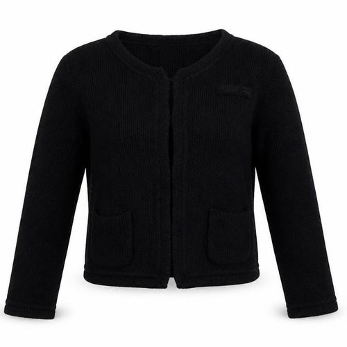 Monoprix Autreton Womens Black  Knit Cardigan Jumper Size S