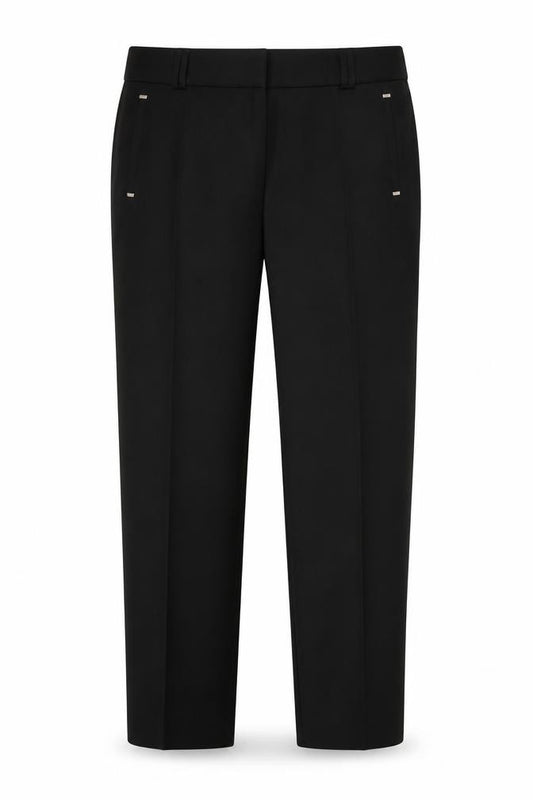 Front view of George women’s black trousers, size UK 18, 29-inch leg