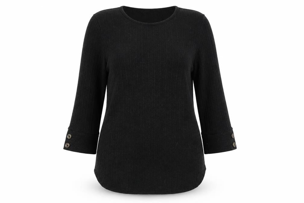 Front view of Peacocks women’s grey jumper, size UK 8