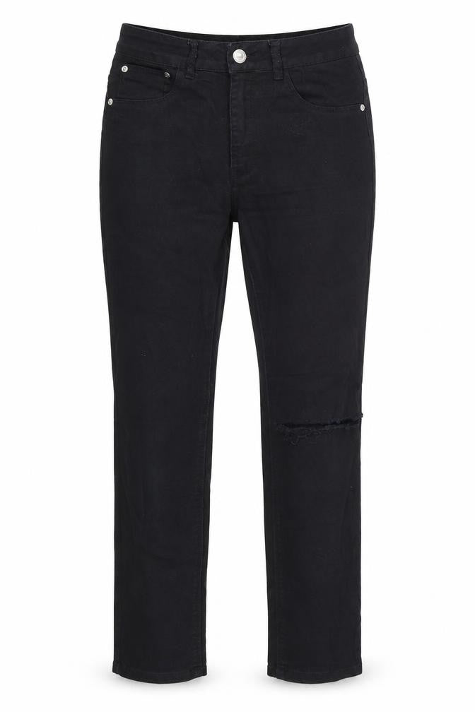 Bik bok Womens Black  Denim Straight Jeans Size M L26 in