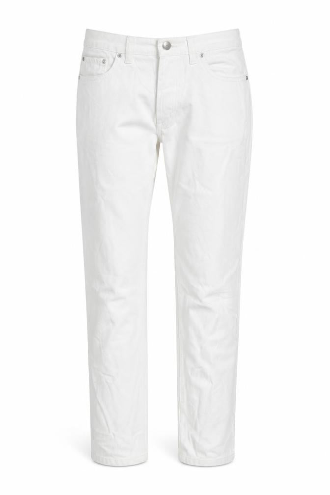 Bik Bok Womens White  Denim Straight Jeans Size S L27 in