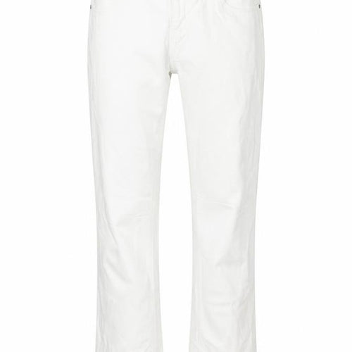 Telhlbo Womens White  Denim Straight Jeans Size 34 in L31 in