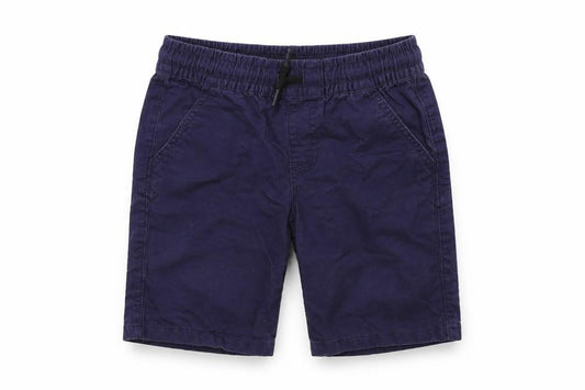 Front view of F&F boys’ blue cargo shorts, size 6, years