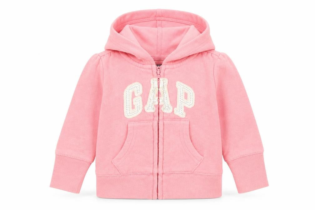 Gap Girls Pink   Full Zip Jumper Size 3-6 Months