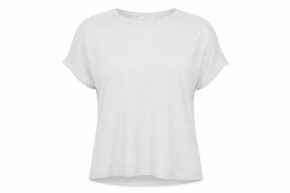 Next Womens Silver   Basic  Size L  - cold shouder