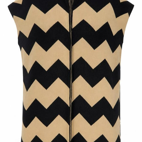 Gok for Tu  Womens Beige Geometric  Cardigan Jumper Size S