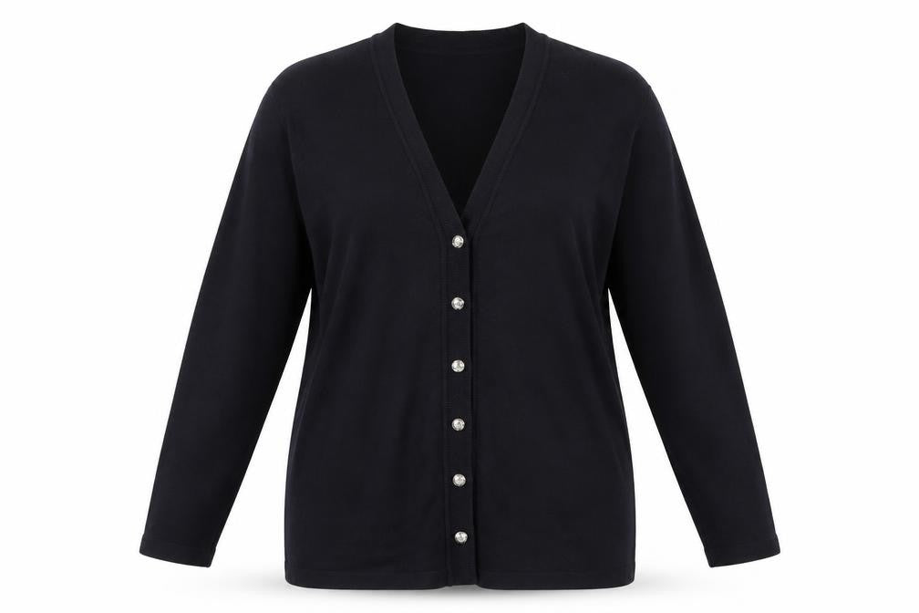 Berkertex Womens Blue  Knit Cardigan Jumper Size 14