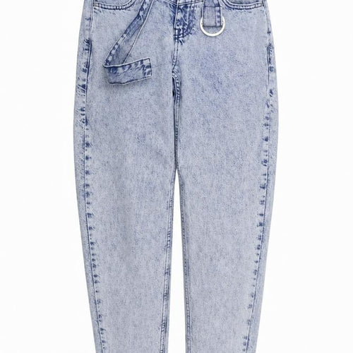 denim &co Womens Blue   Straight Jeans Size 6 L29 in